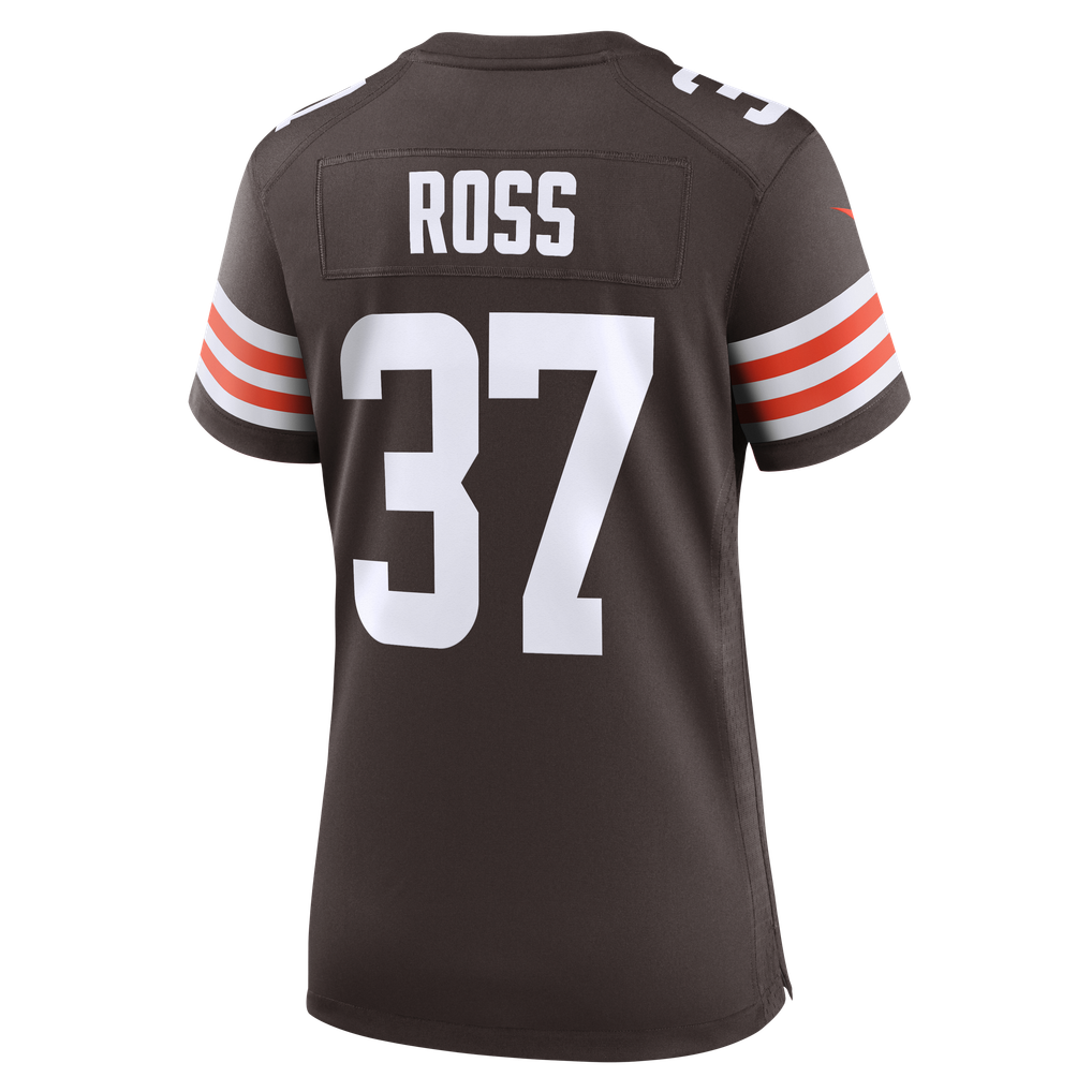 Women's Cleveland Browns D'Angelo Ross Brown Team Game Jersey