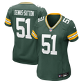 Women's Green Bay Packers Dani Dennis-Sutton Green Team Game Jersey