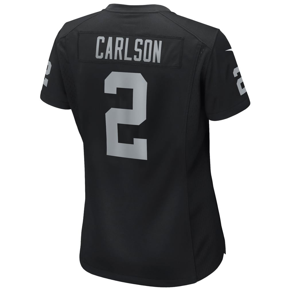 Women's Las Vegas Raiders Daniel Carlson Black Player Game Jersey
