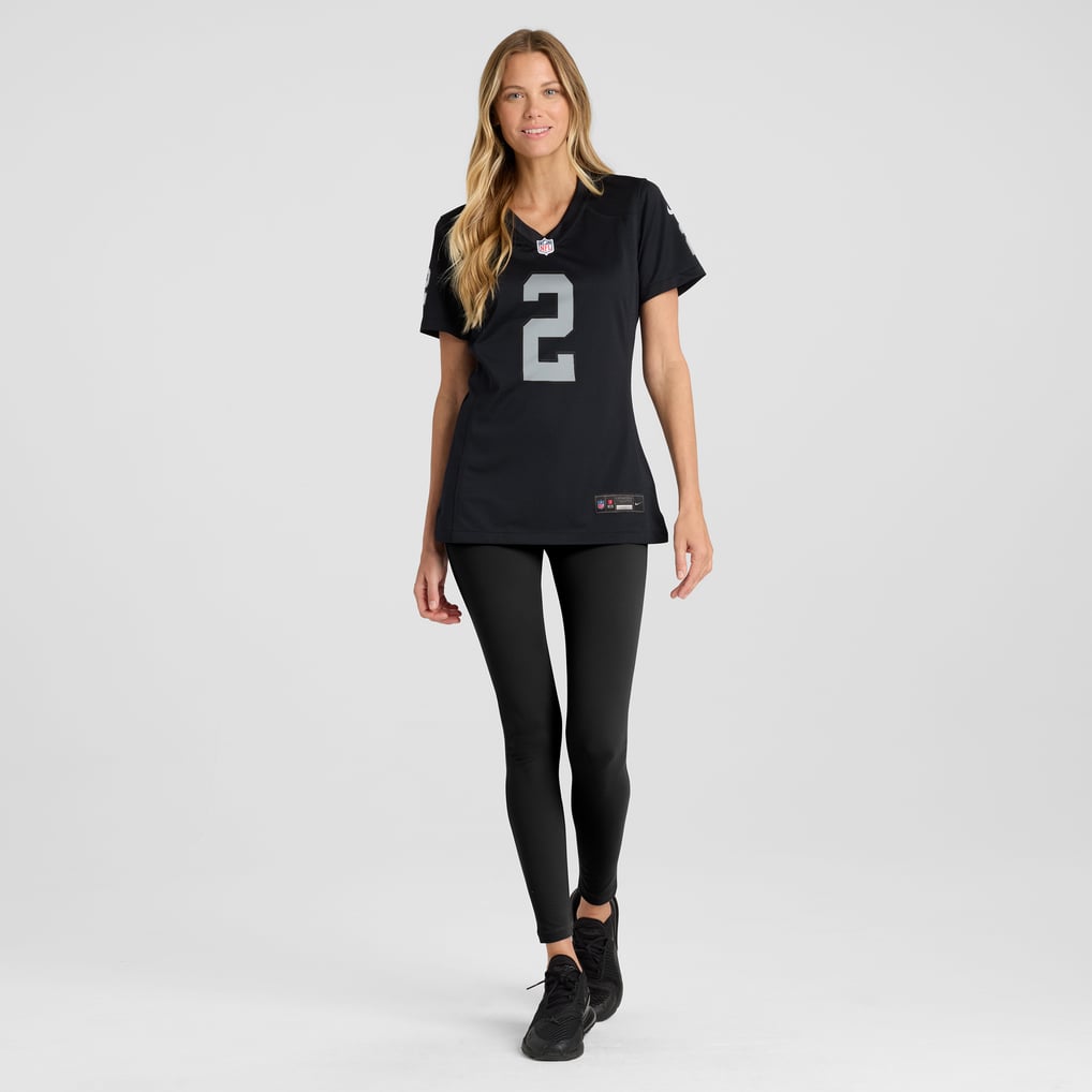 Women's Las Vegas Raiders Daniel Carlson Black Player Game Jersey
