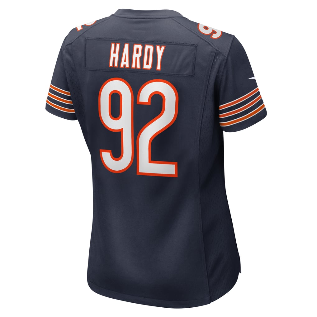 Women's Chicago Bears Daniel Hardy Navy Team Game Jersey