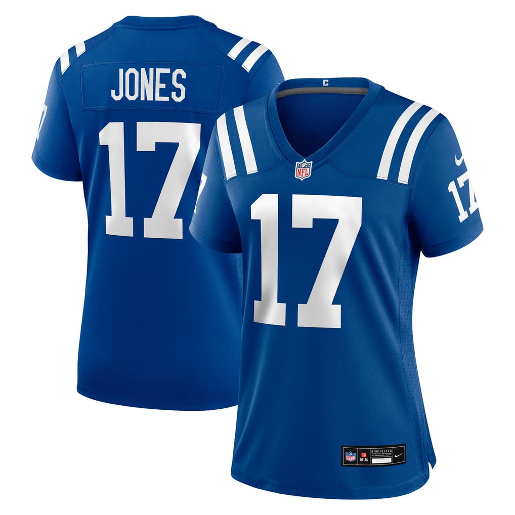 Women's Indianapolis Colts Daniel Jones Royal Team Game Jersey