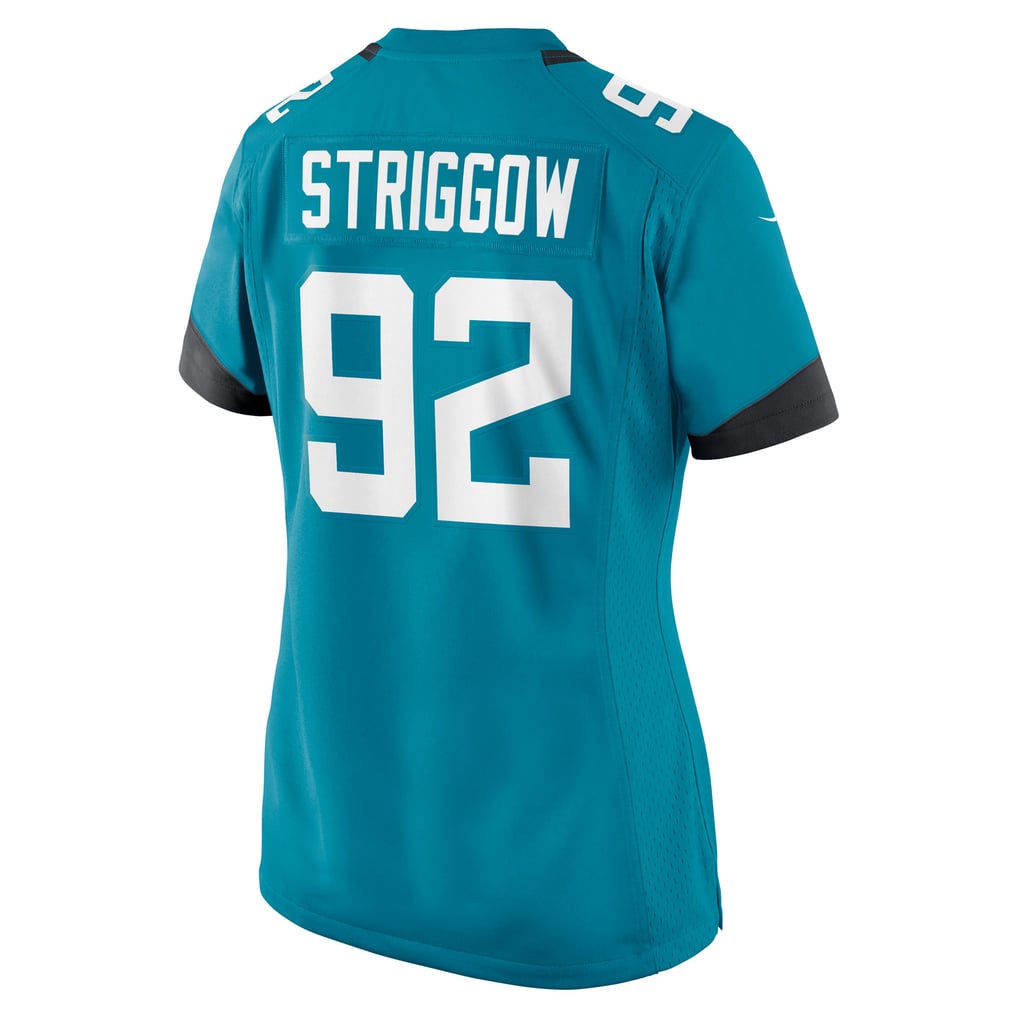Women's Jacksonville Jaguars Danny Striggow Teal Team Game Jersey