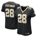 Women's New Orleans Saints Danny Stutsman Black Team Game Jersey