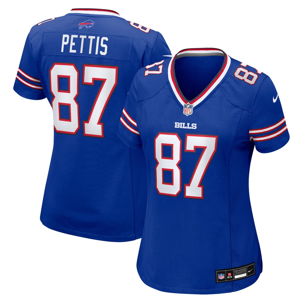 Women's Buffalo Bills Dante Pettis Royal Team Game Jersey