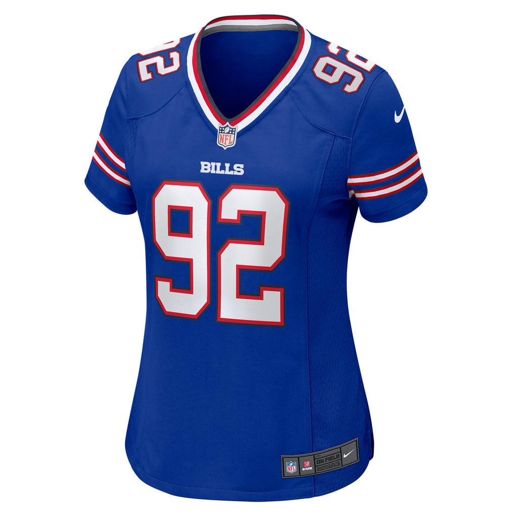 Women's Buffalo Bills DaQuan Jones Royal Game Player Jersey