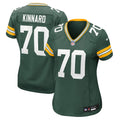 Women's Green Bay Packers Darian Kinnard Green Team Game Jersey