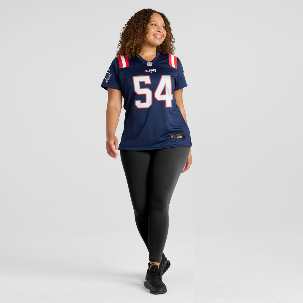 Women's New England Patriots Darius Muasau Navy Team Game Jersey