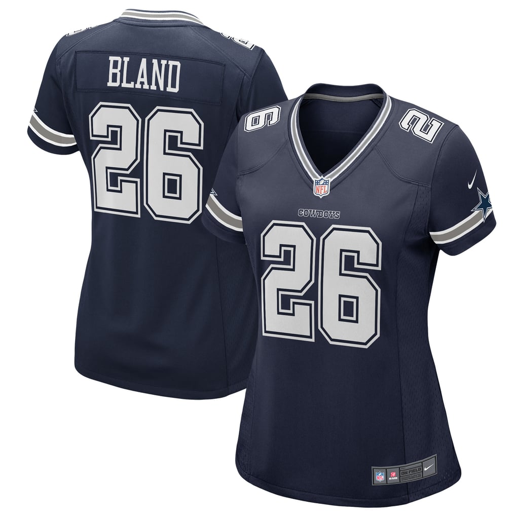 Women's Dallas Cowboys DaRon Bland Navy Game Jersey