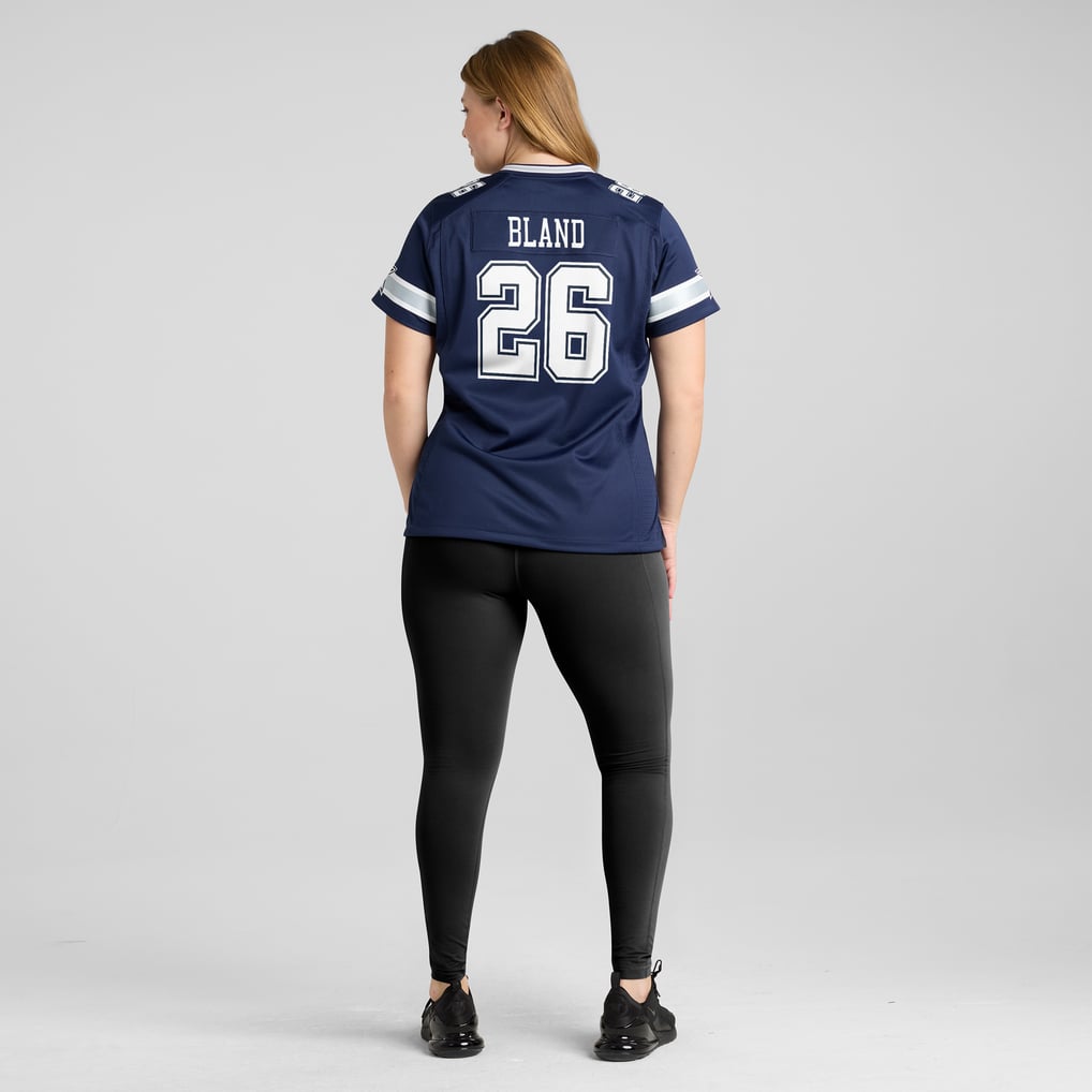 Women's Dallas Cowboys DaRon Bland Navy Game Jersey