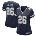 Women's Dallas Cowboys DaRon Bland Navy Game Jersey