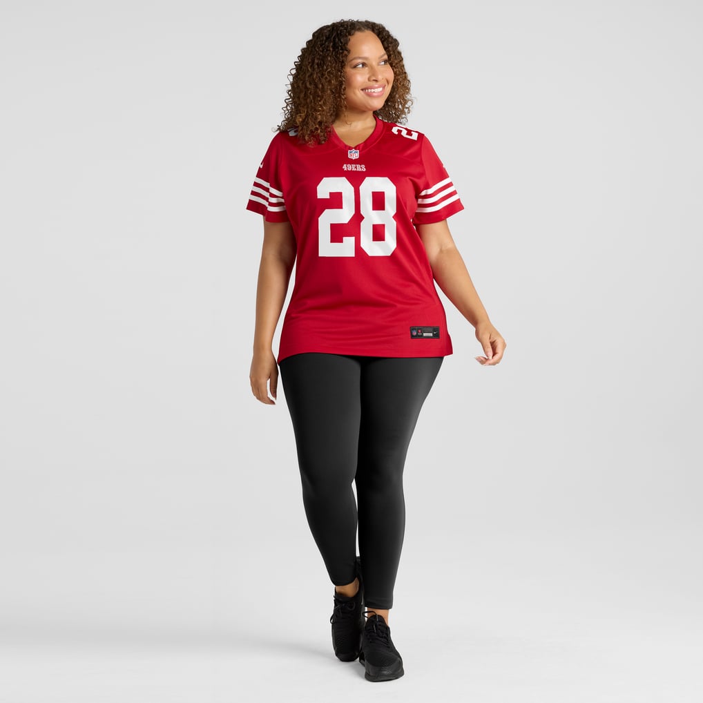 Women's San Francisco 49ers Darrell Luter Jr. Scarlet Game Jersey
