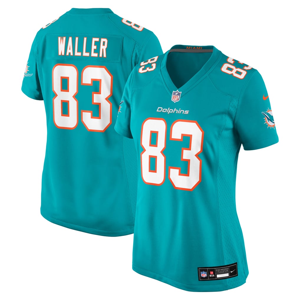 Women's Miami Dolphins Darren Waller Aqua Team Game Jersey