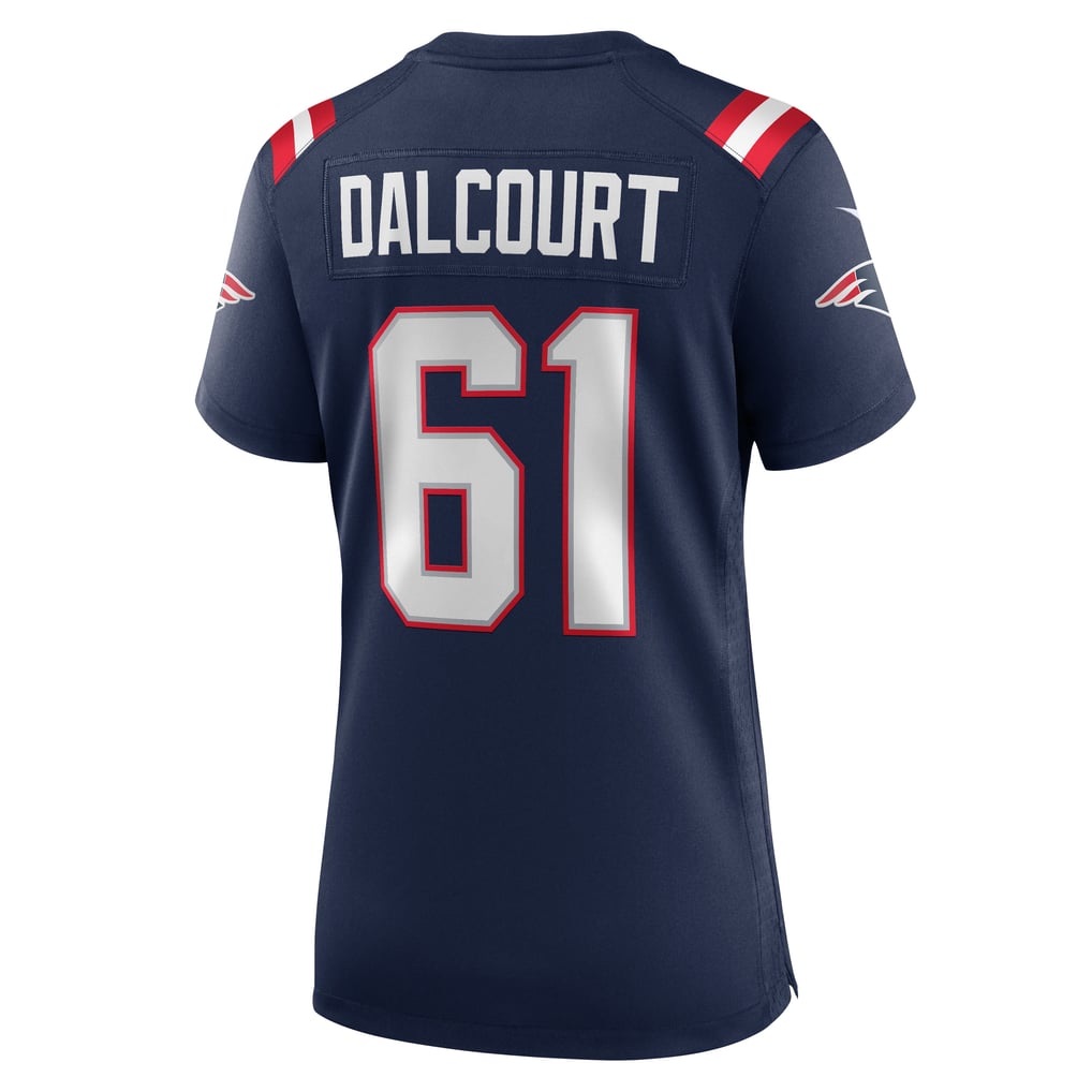 Women's New England Patriots Darrian Dalcourt Navy Team Game Jersey