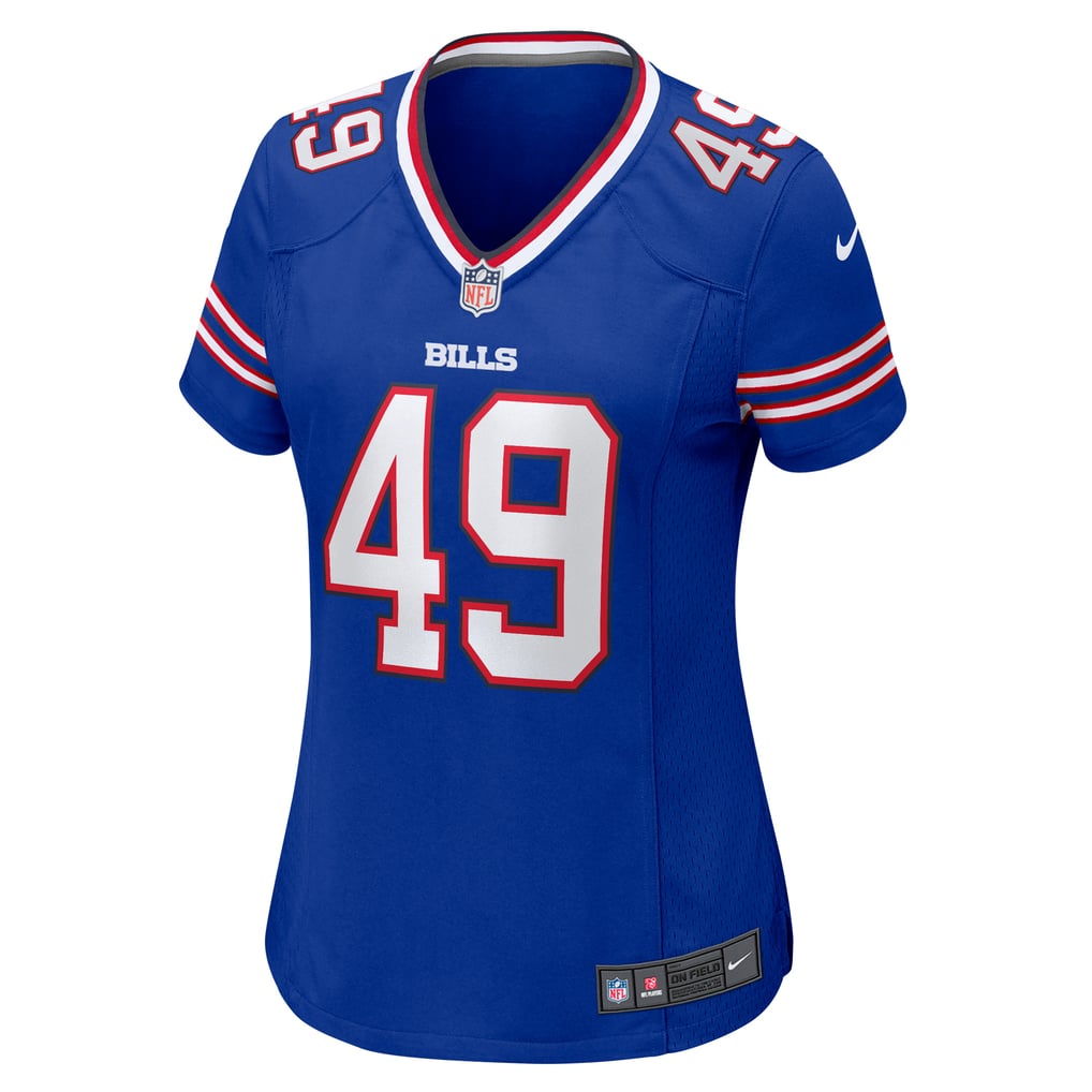 Women's Buffalo Bills DaShaun White Royal Team Game Jersey