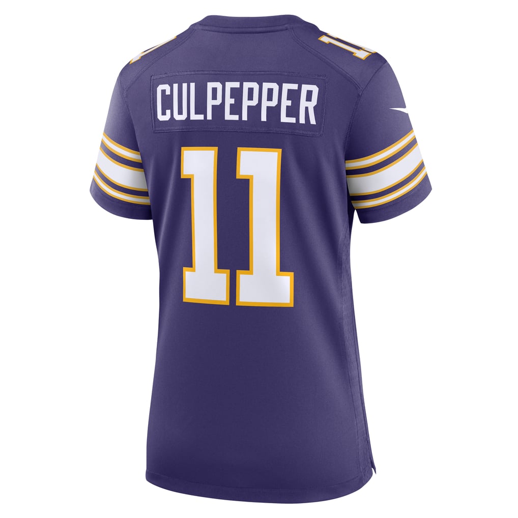 Women's Minnesota Vikings Daunte Culpepper Purple Classic Retired Player Game Jersey