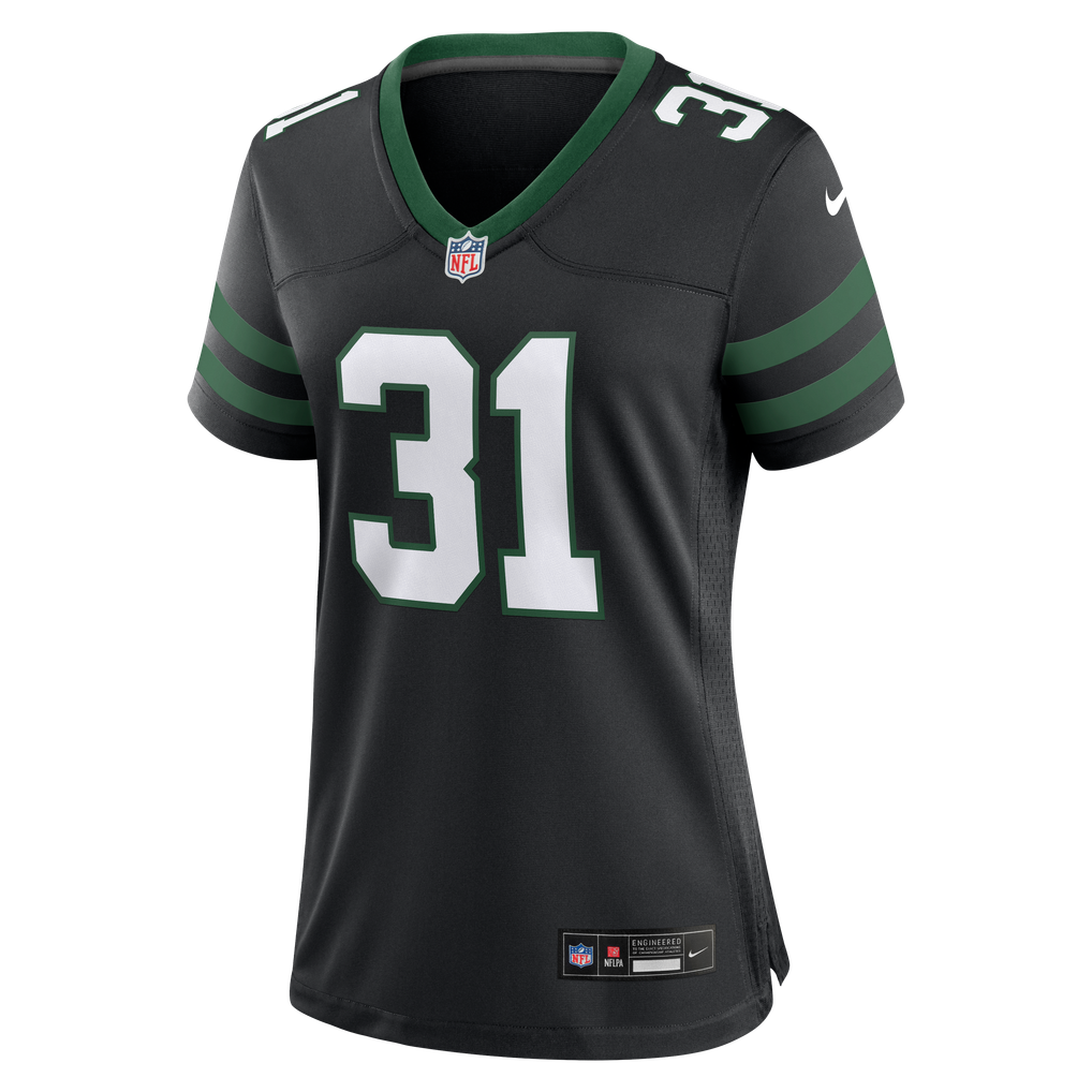 Women's New York Jets David Bailey Legacy Black Alternate Game Jersey