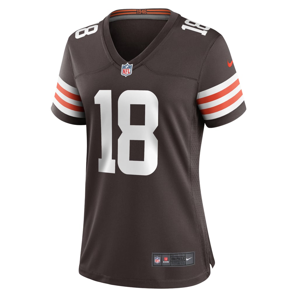Women's Cleveland Browns David Bell Brown Game Jersey
