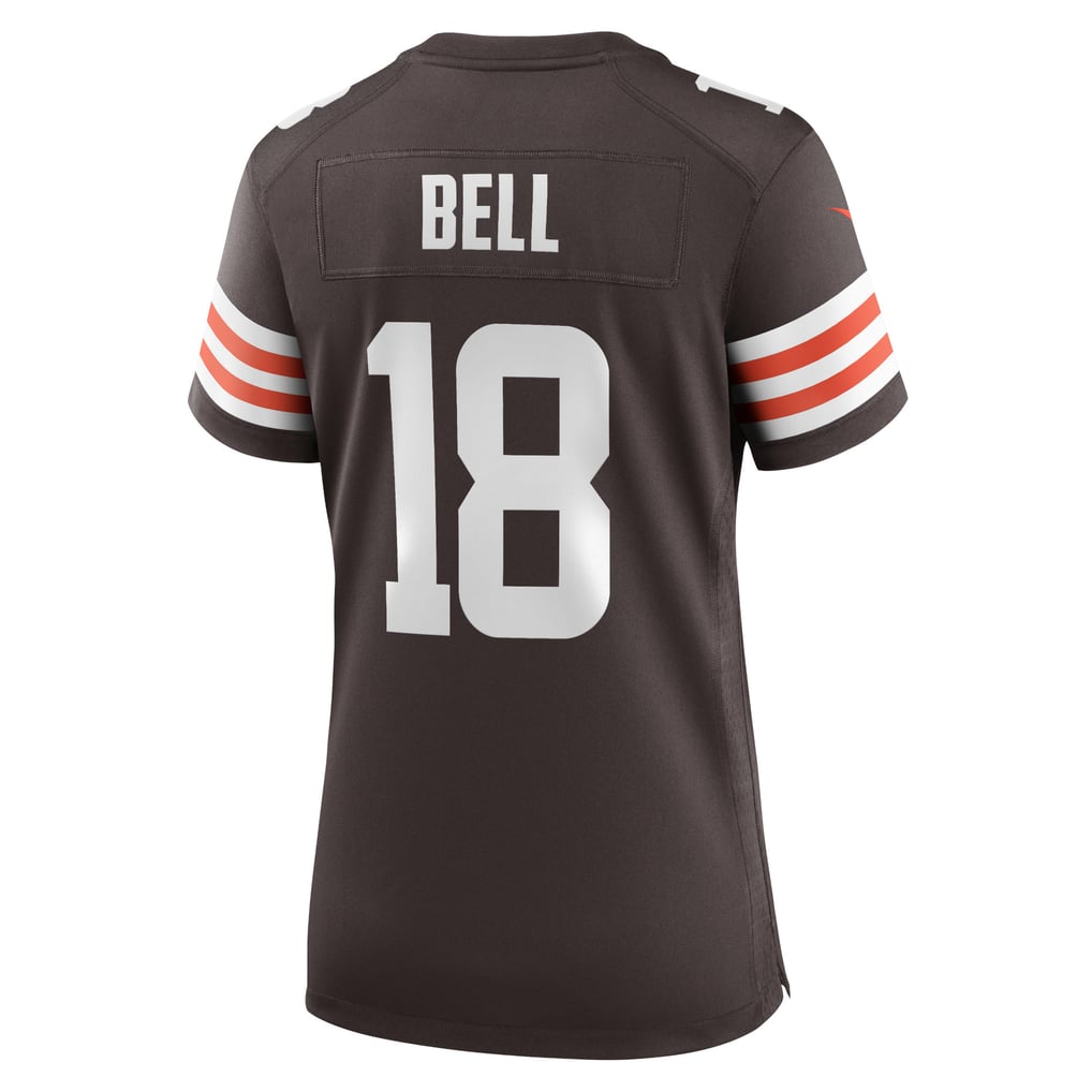 Women's Cleveland Browns David Bell Brown Game Jersey