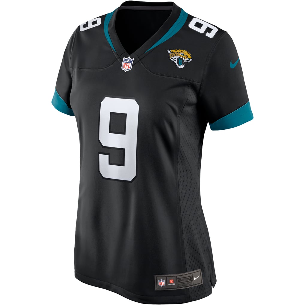Women's Jacksonville Jaguars David Garrard Black Game Retired Player Jersey