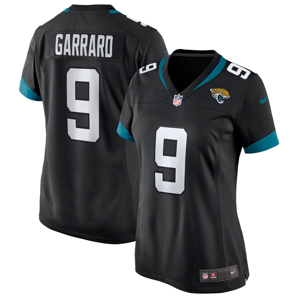 Women's Jacksonville Jaguars David Garrard Black Game Retired Player Jersey