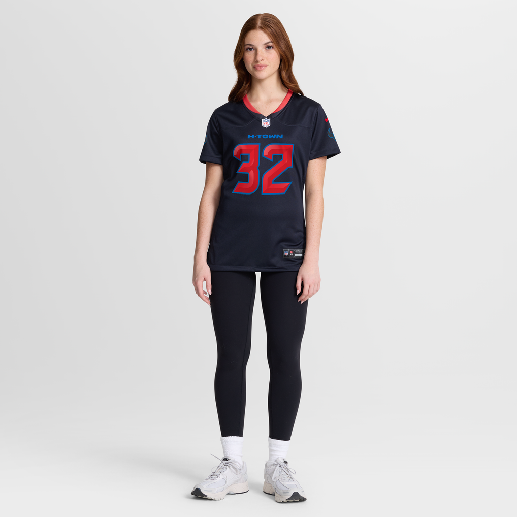 Women's Houston Texans David Montgomery Navy Alternate Game Jersey