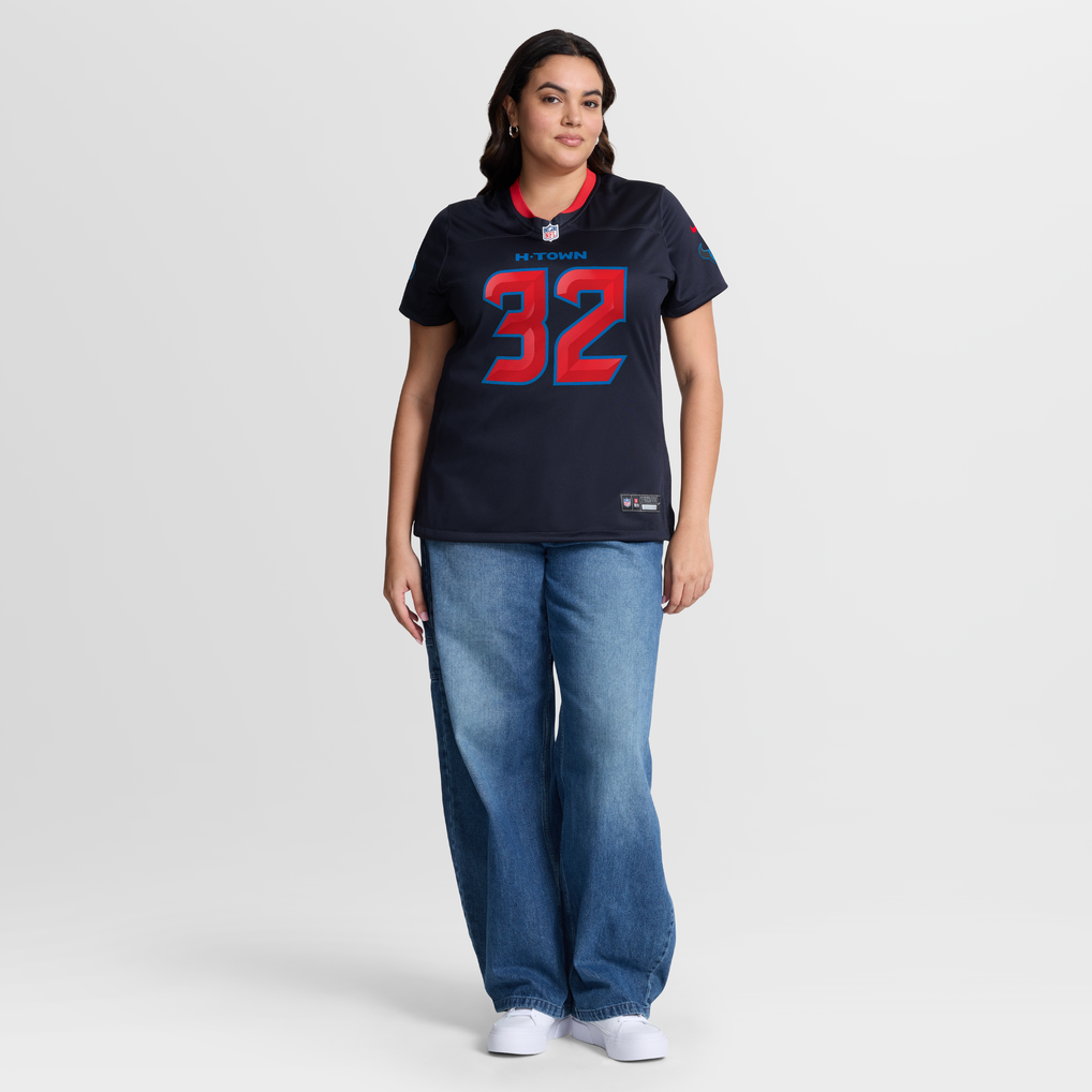 Women's Houston Texans David Montgomery Navy Alternate Game Jersey