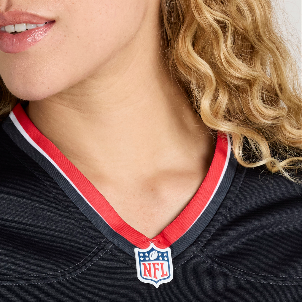 Women's Houston Texans David Montgomery Navy Game Jersey
