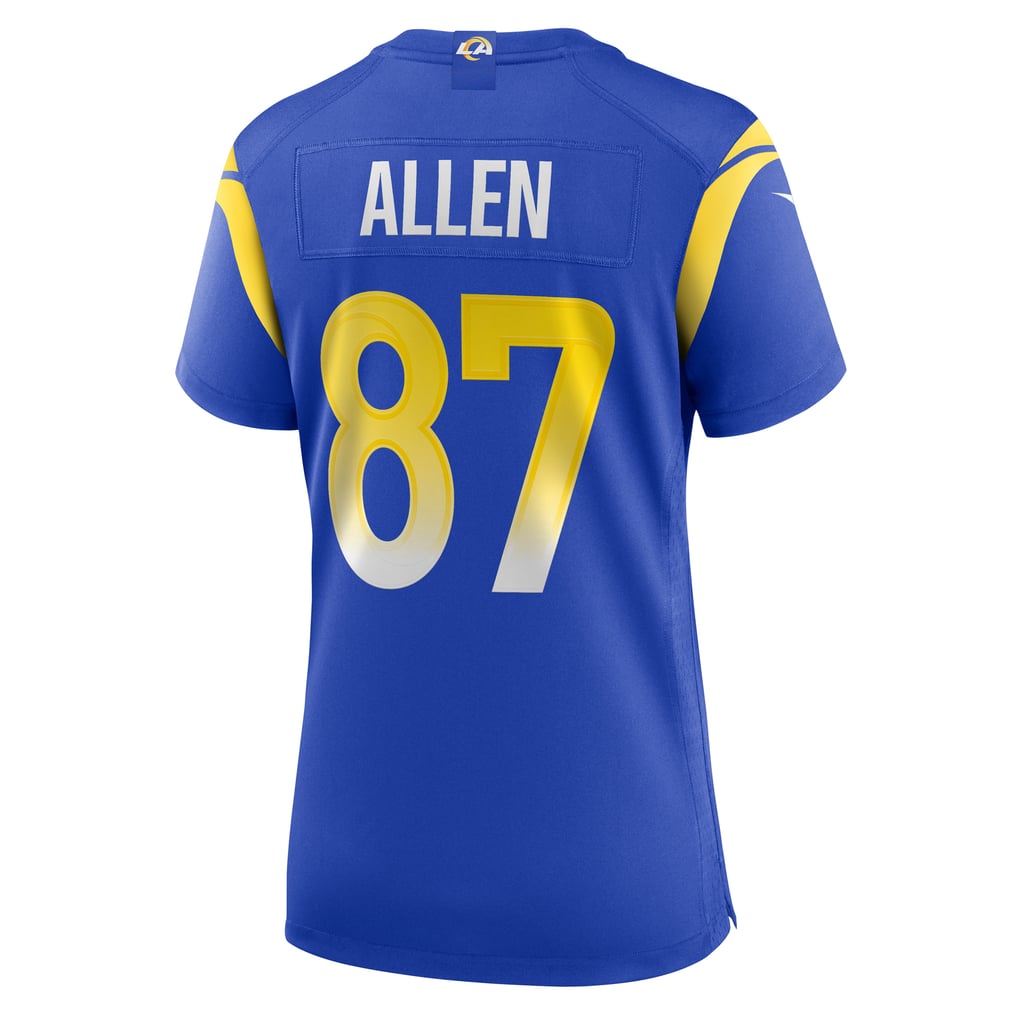 Women's Los Angeles Rams Davis Allen Royal Home Game Jersey