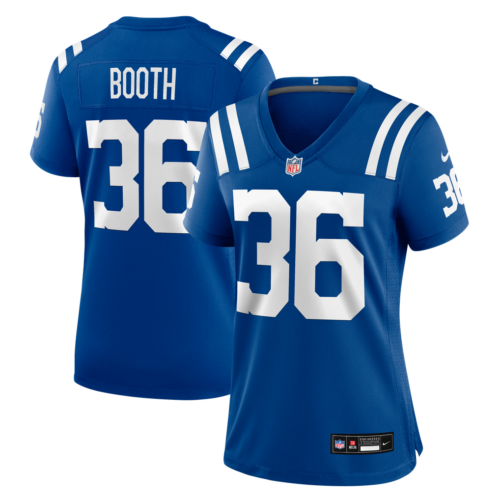 Women's Indianapolis Colts Davon Booth Royal Team Game Jersey