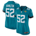 Women's Jacksonville Jaguars DaVon Hamilton Teal Game Jersey