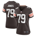 Women's Cleveland Browns Dawand Jones Brown Team Game Jersey