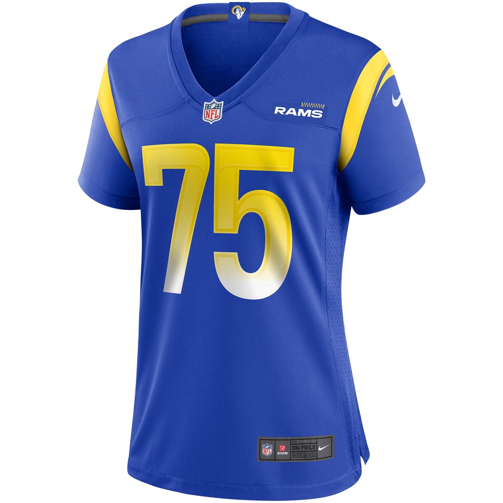 Women's Los Angeles Rams Deacon Jones Royal Game Retired Player Jersey