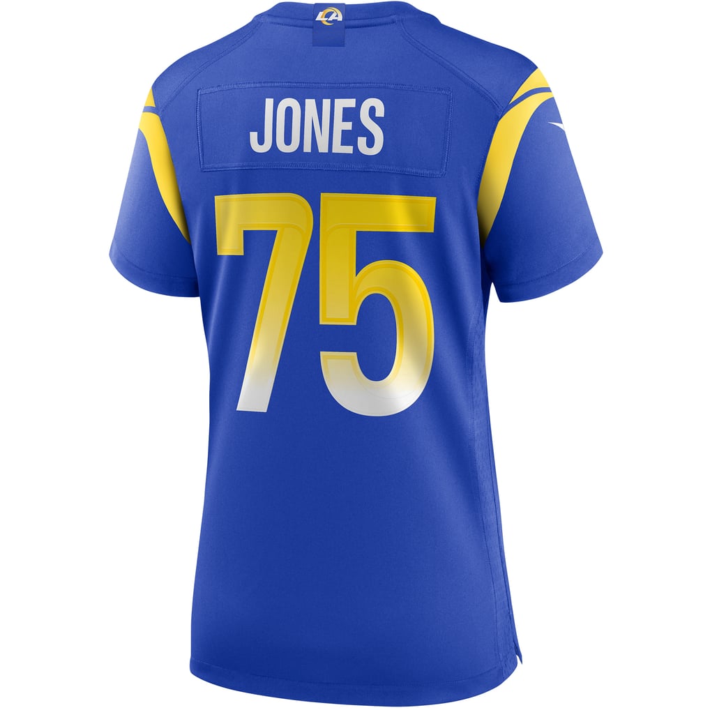 Women's Los Angeles Rams Deacon Jones Royal Game Retired Player Jersey