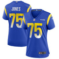 Women's Los Angeles Rams Deacon Jones Royal Game Retired Player Jersey