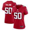 Women's Atlanta Falcons Deangelo Malone Red Team Game Jersey