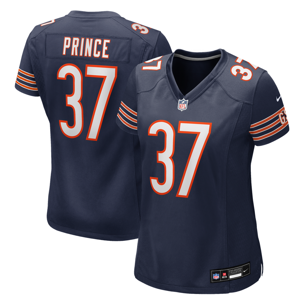 Women's Chicago Bears Deantre Prince Navy Team Game Jersey