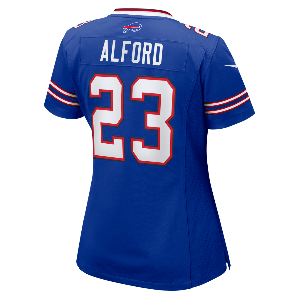 Women's Buffalo Bills Dee Alford Royal Team Game Jersey