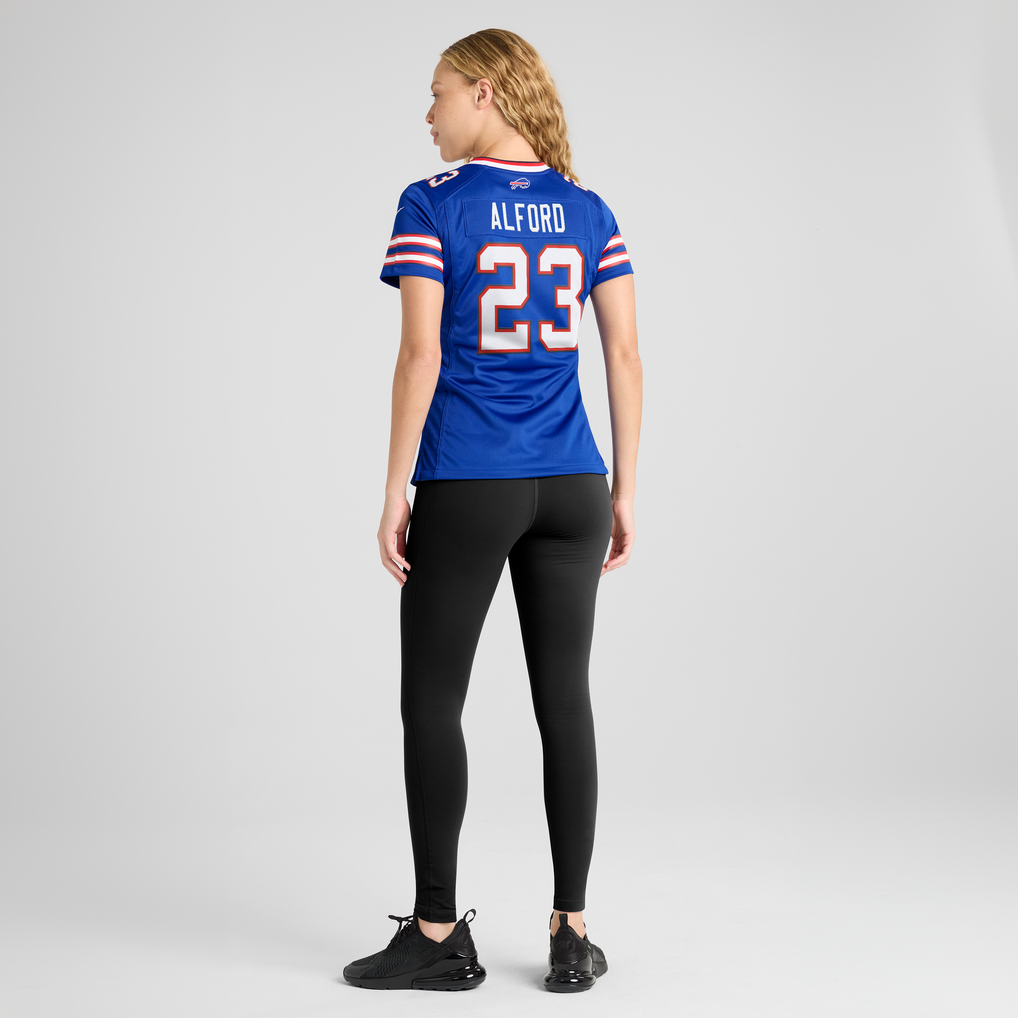Women's Buffalo Bills Dee Alford Royal Team Game Jersey