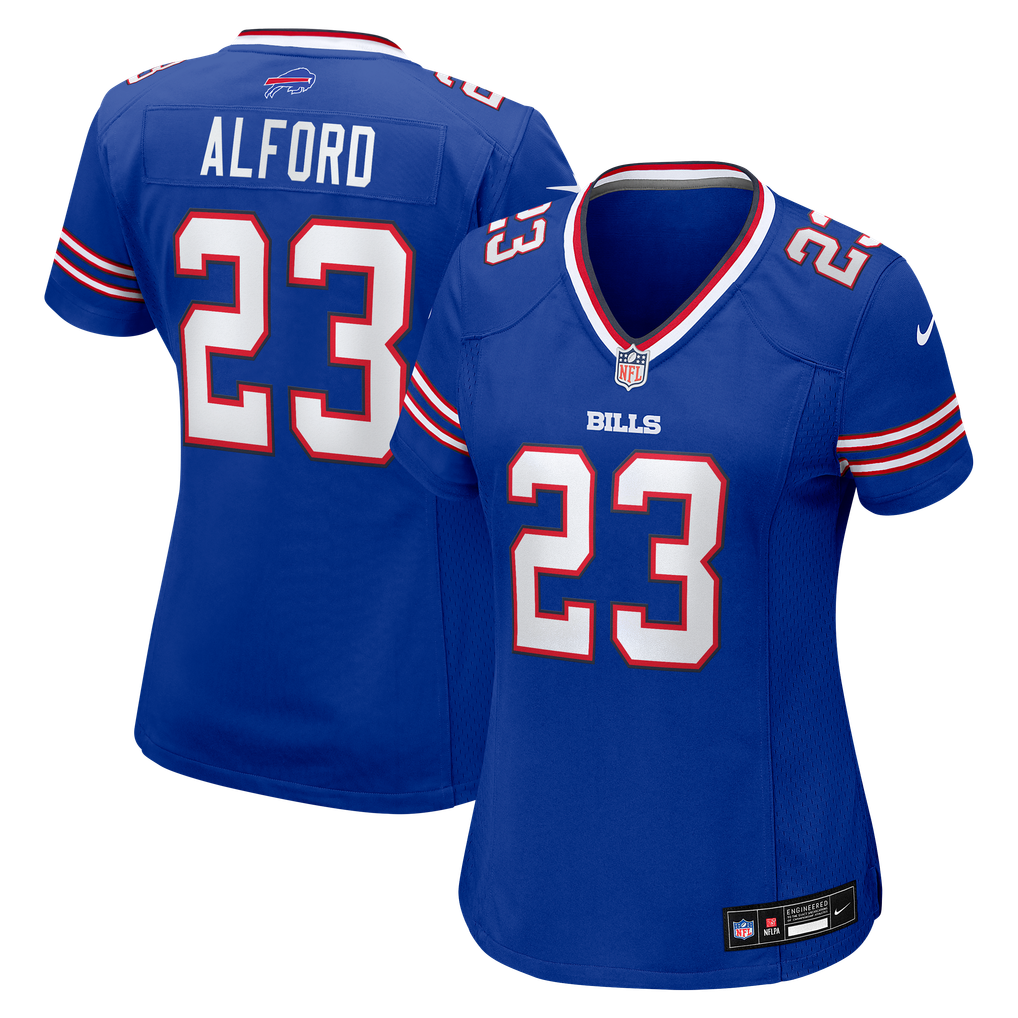 Women's Buffalo Bills Dee Alford Royal Team Game Jersey