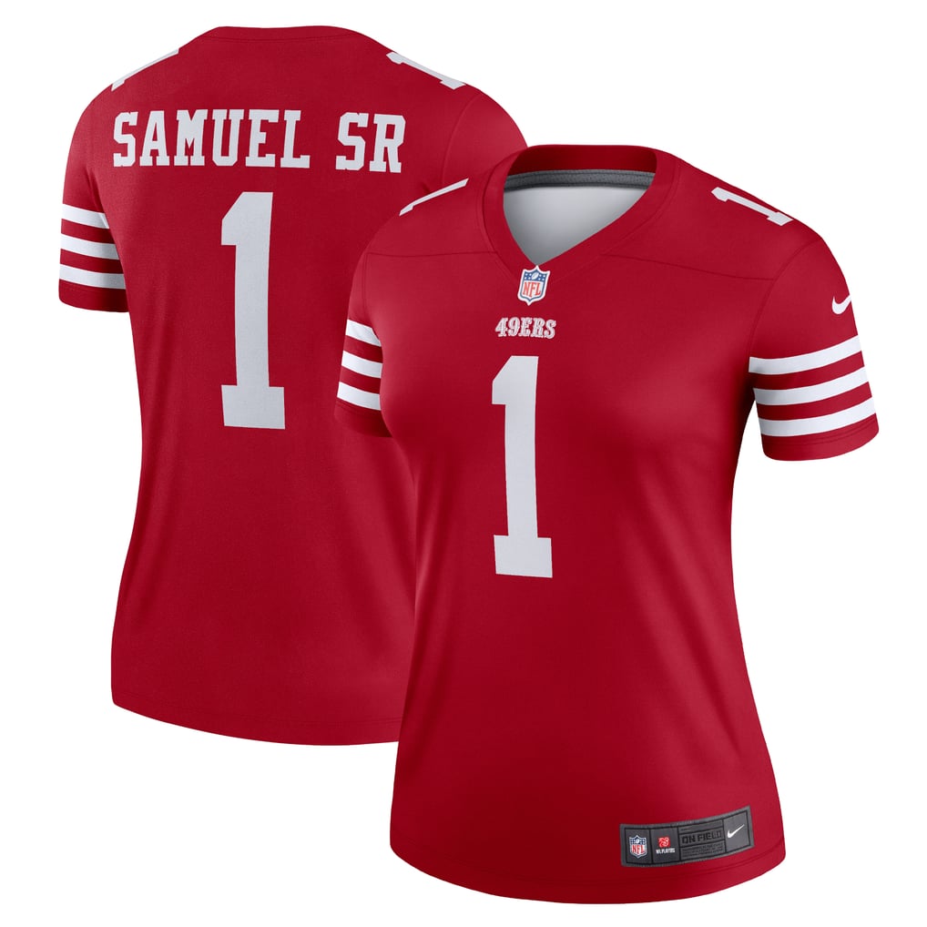 Women's San Francisco 49ers Deebo Samuel Sr Scarlet Legend Player Performance Top