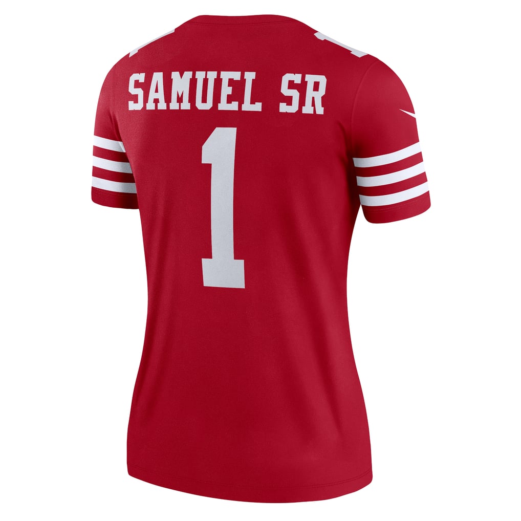 Women's San Francisco 49ers Deebo Samuel Sr Scarlet Legend Player Performance Top