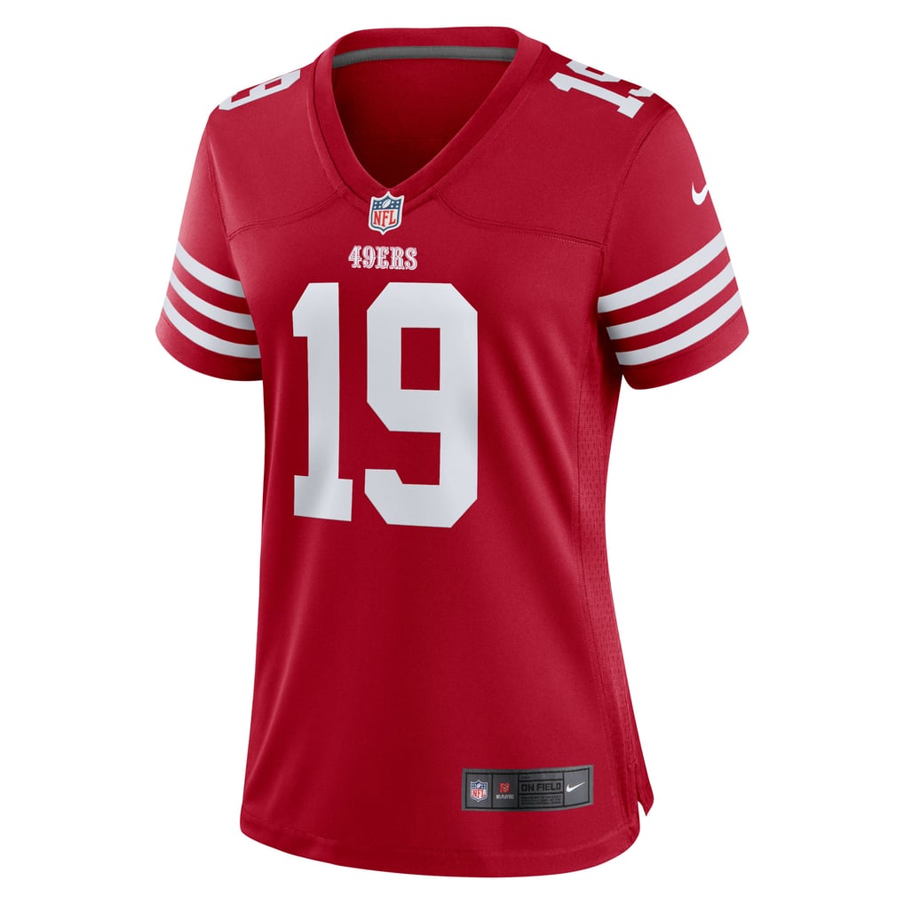 Women's San Francisco 49ers Deebo Samuel Sr Scarlet Team Game Jersey
