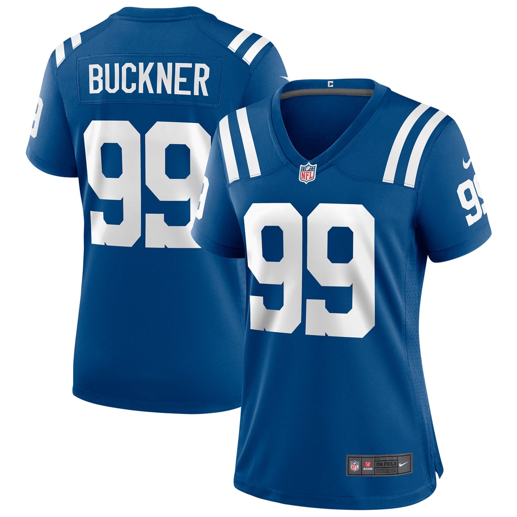 Women's Indianapolis Colts DeForest Buckner Royal Game Player Jersey