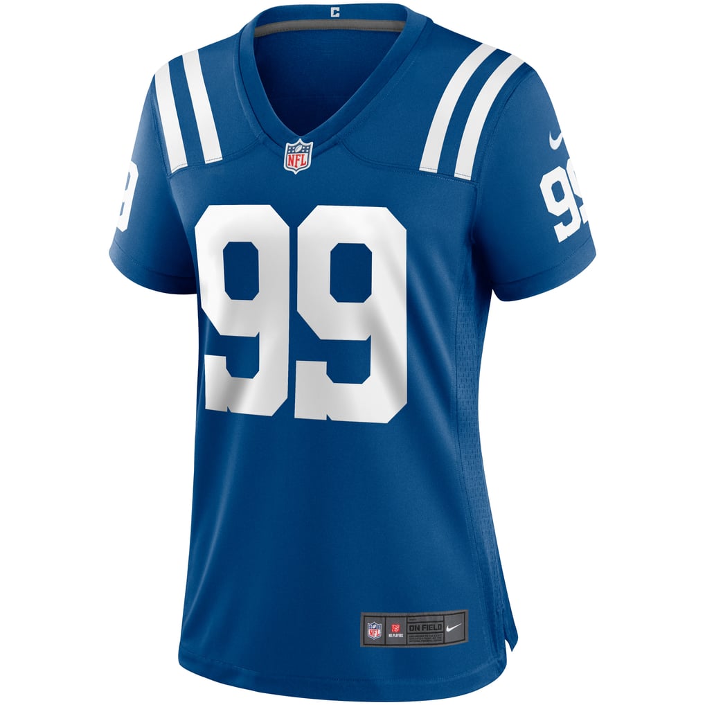 Women's Indianapolis Colts DeForest Buckner Royal Game Player Jersey