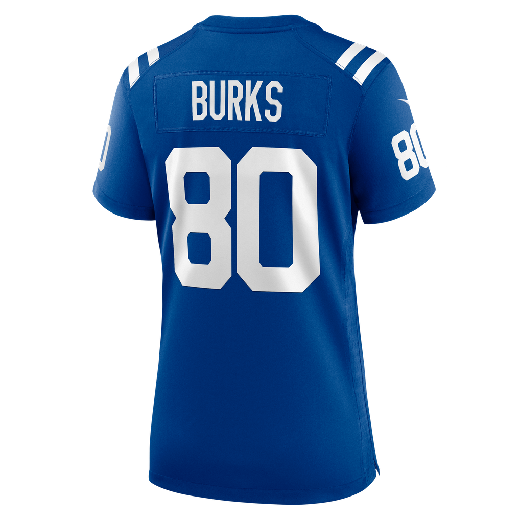 Women's Indianapolis Colts Deion Burks Royal Team Game Jersey