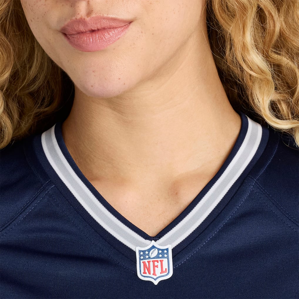 Women's Dallas Cowboys Deion Sanders Navy Team Retired Player Game Jersey
