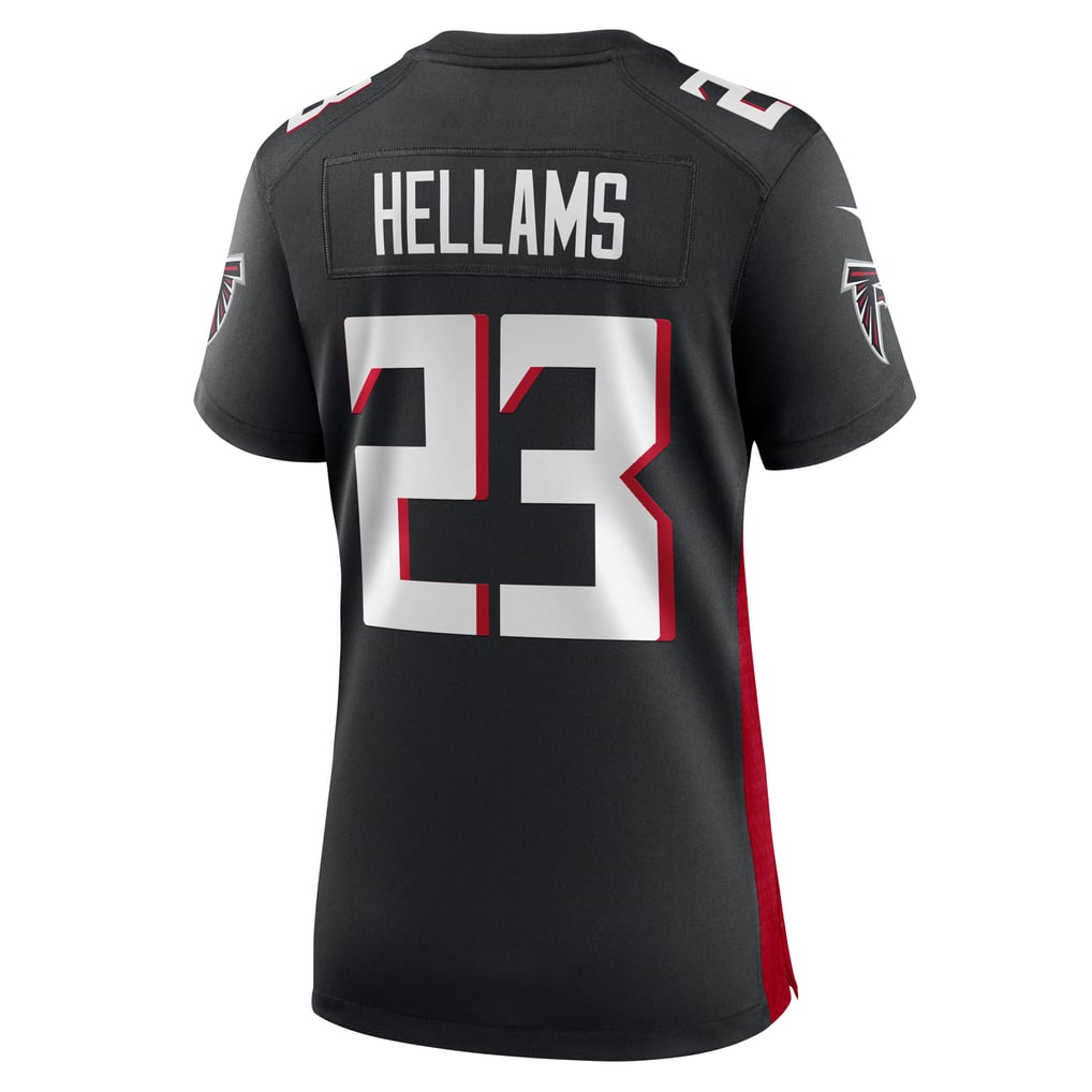 Women's Atlanta Falcons DeMarcco Hellams Black Game Jersey