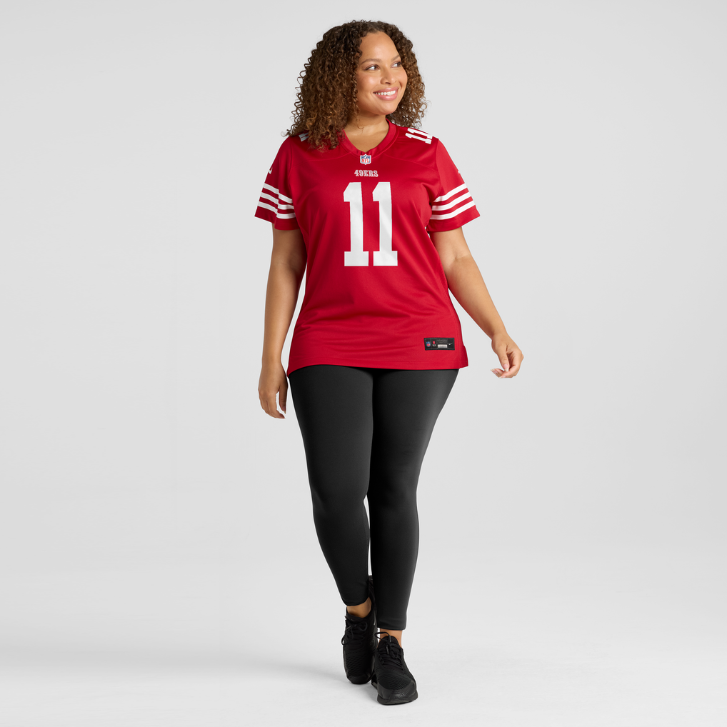 Women's San Francisco 49ers Demarcus Robinson Scarlet Team Game Jersey
