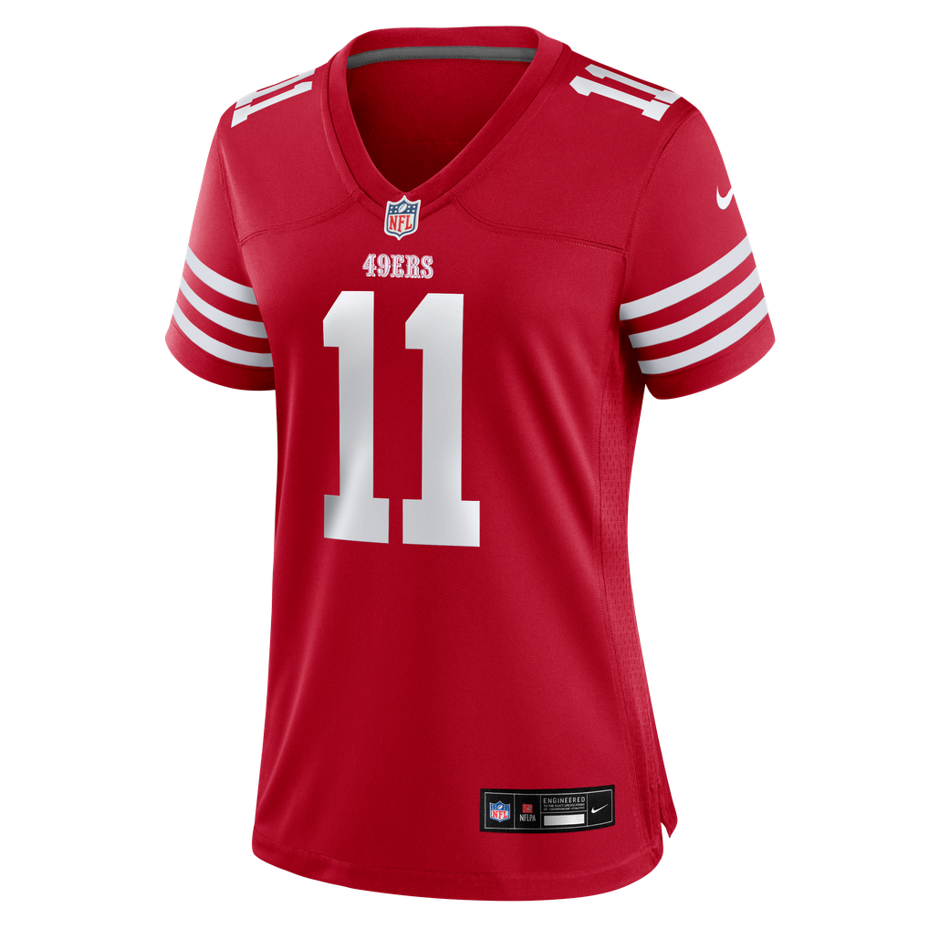 Women's San Francisco 49ers Demarcus Robinson Scarlet Team Game Jersey